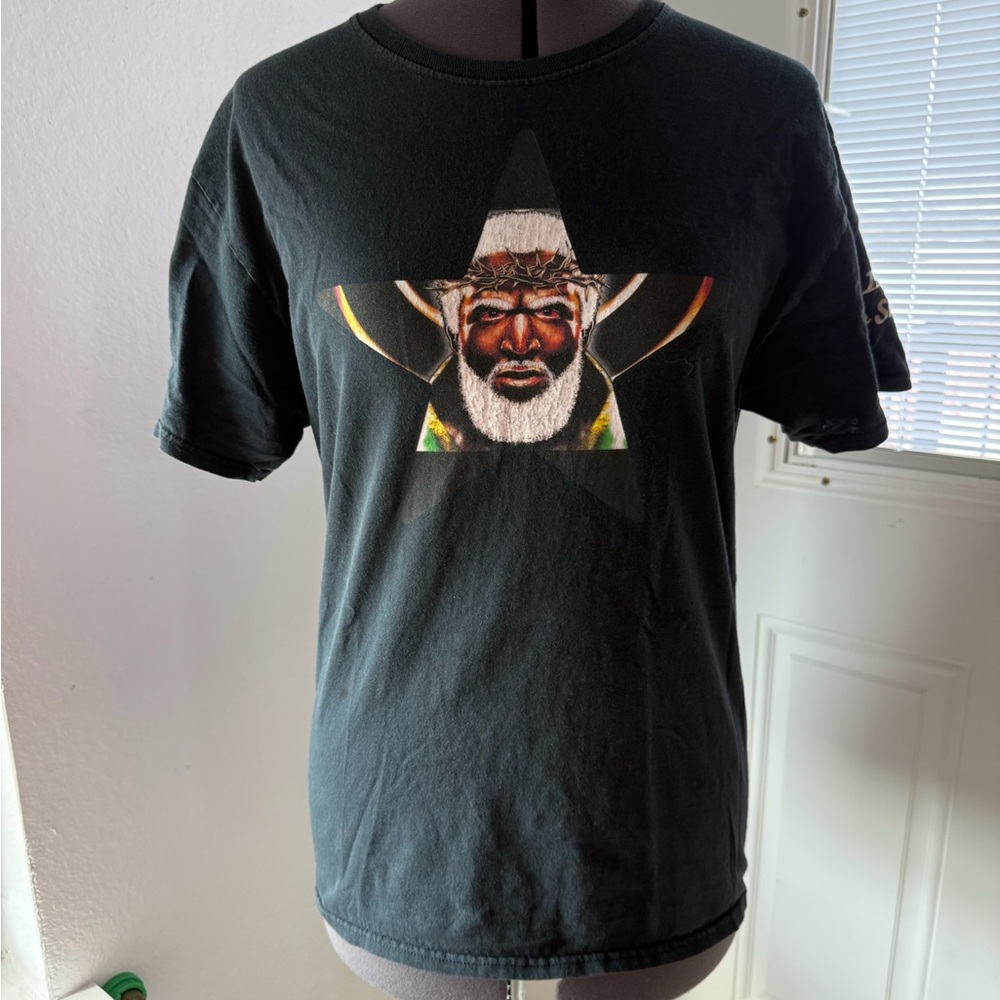 Fruit of the Loom Black Graphic Tee